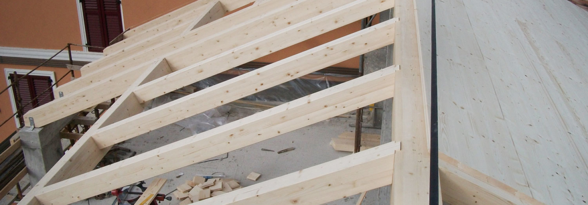 Tetto in legno