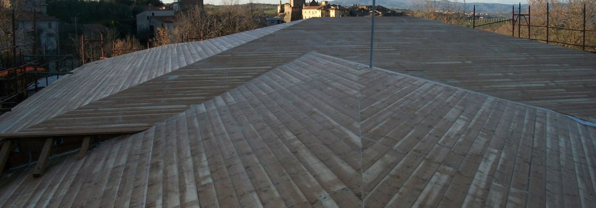 Tetto in legno